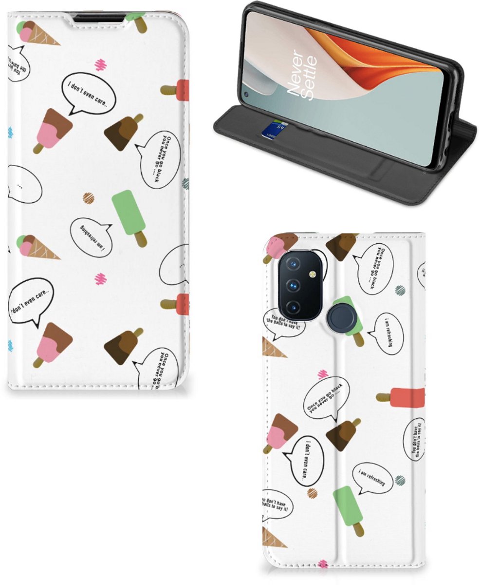 OnePlus Nord N100 Flip Style Cover IJsjes