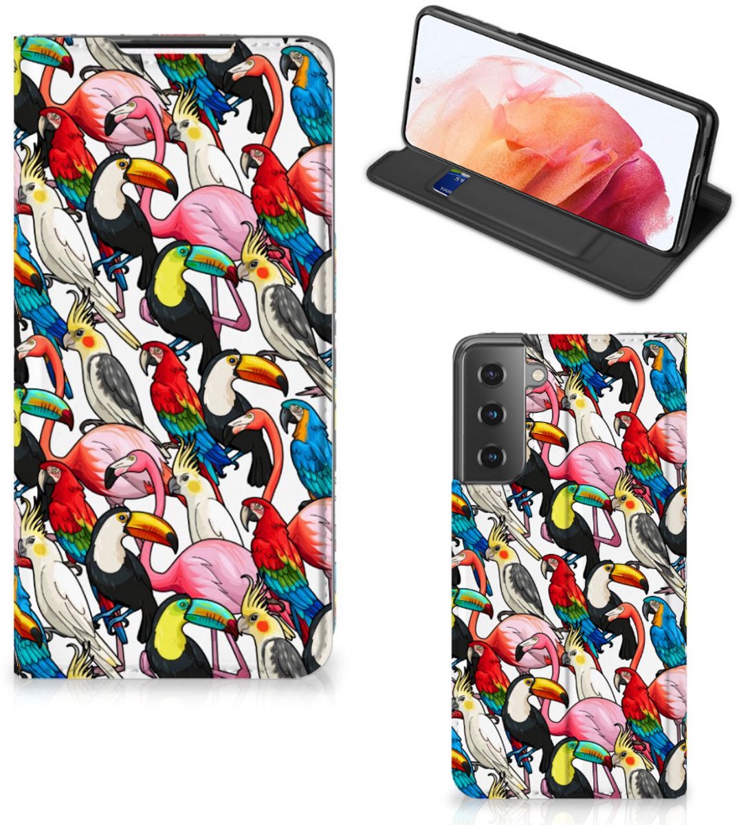 Samsung Galaxy S21 Hoesje maken Birds