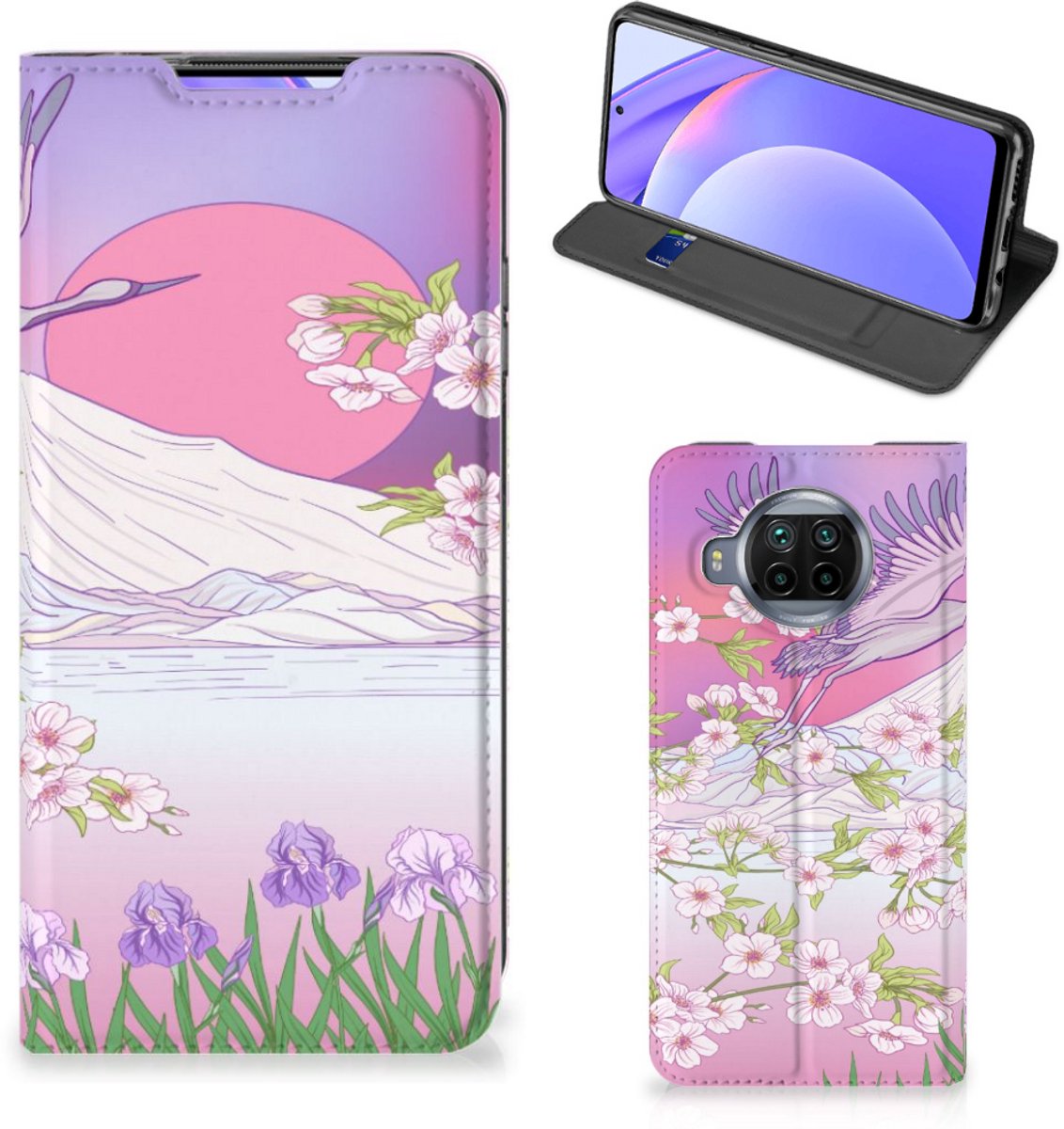 Xiaomi Mi 10T Lite Hoesje maken Bird Flying