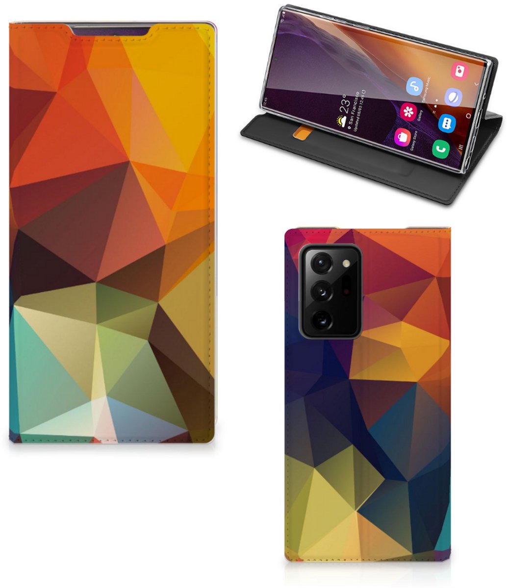 Samsung Galaxy Note 20 Ultra Stand Case Polygon Color