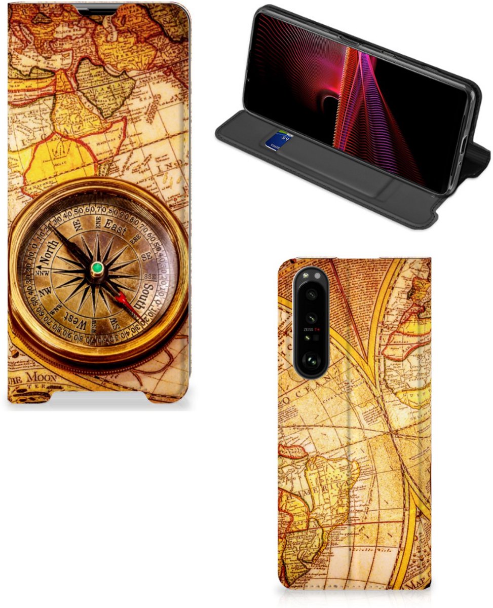 Sony Xperia 1 III Book Cover Kompas