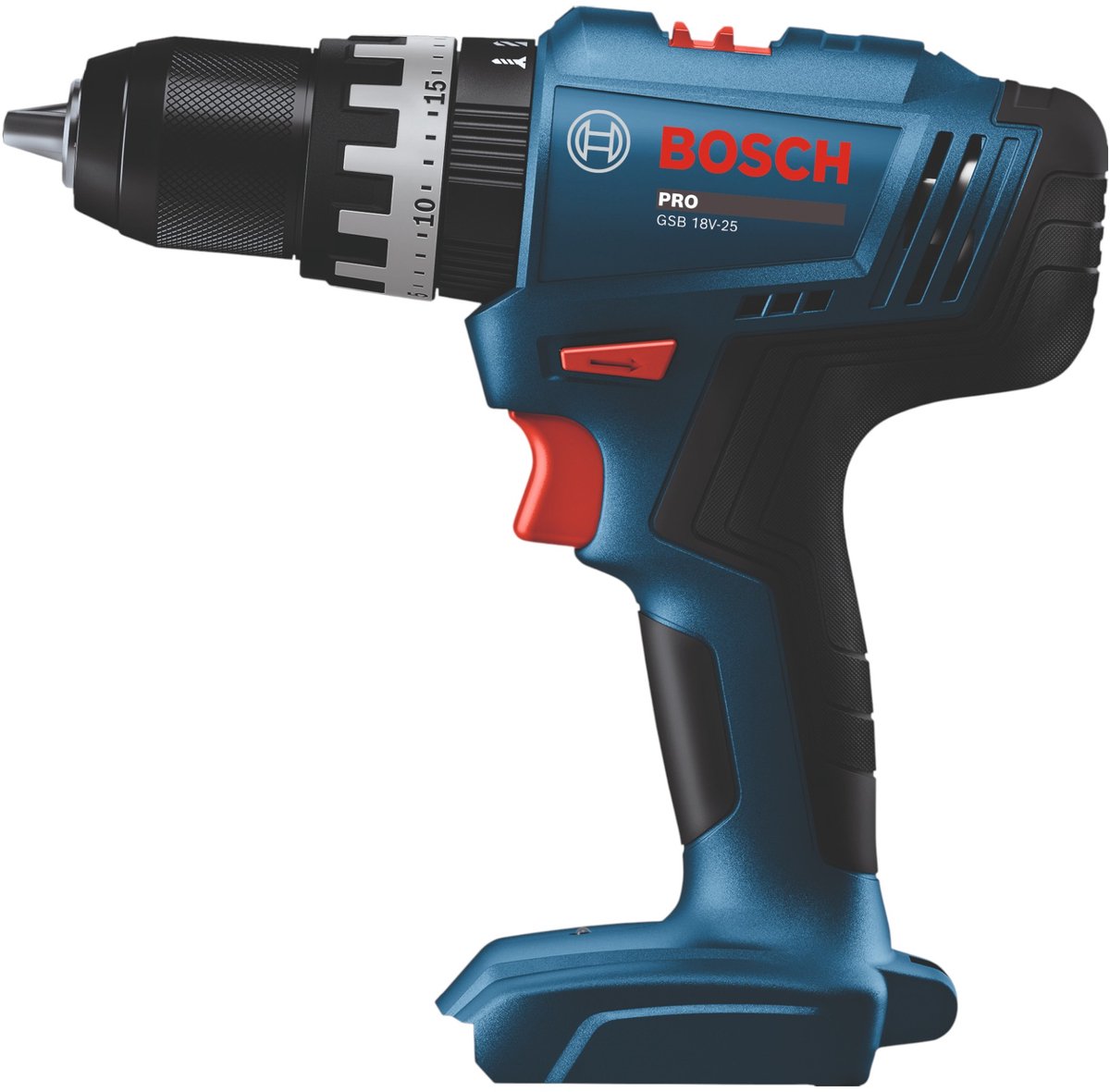 Bosch Professional GSB 18V-25 Accu klop-/schroefboormachine 18V Basic Body - 06019K9300 – foto 2
