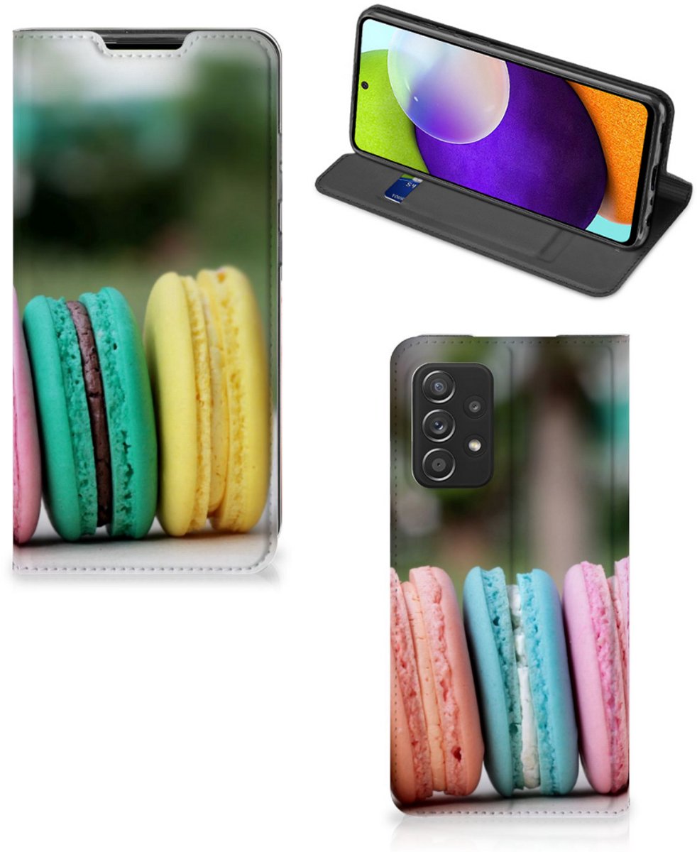 Samsung Galaxy A52 Flip Style Cover Macarons