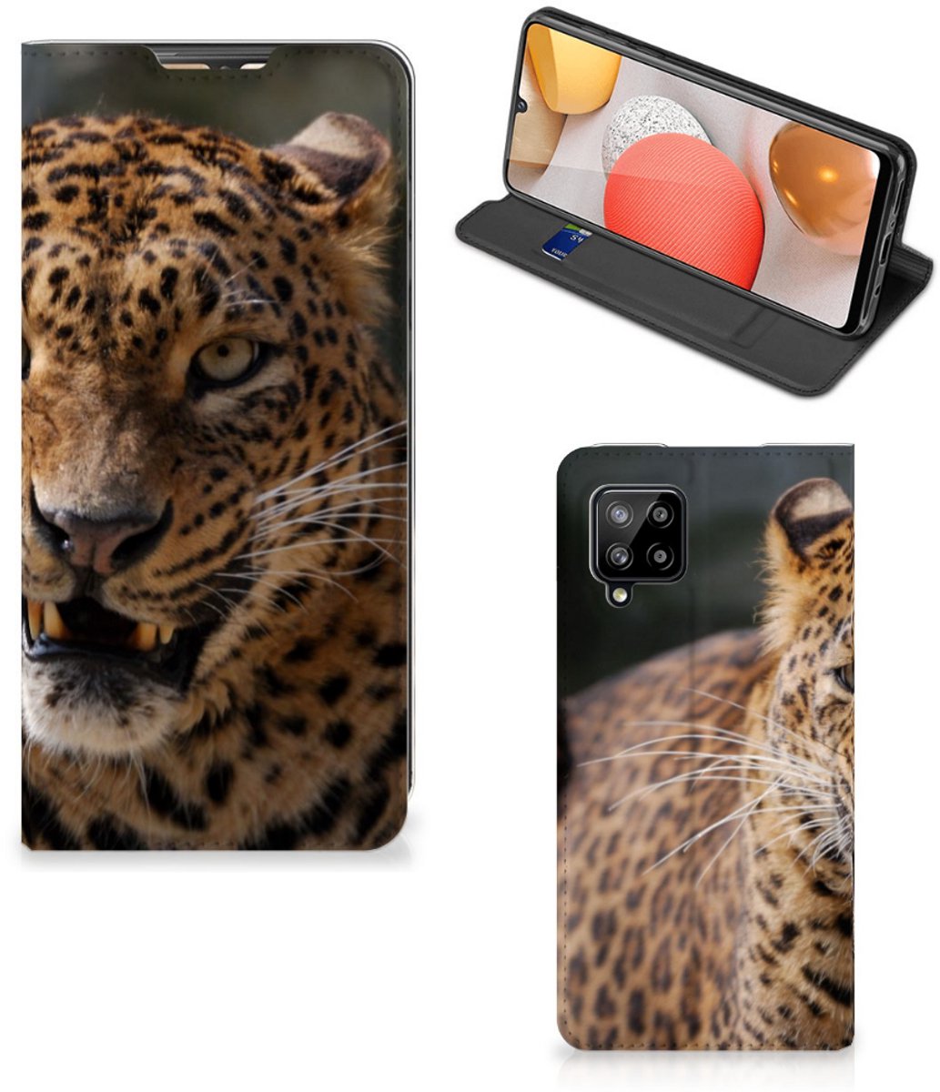 Samsung Galaxy A42 Hoesje maken Luipaard