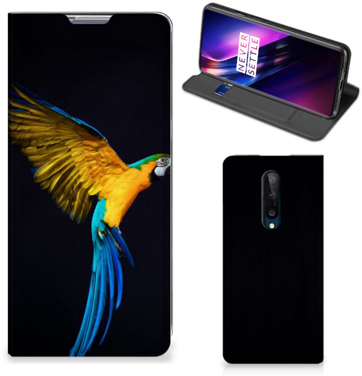 OnePlus 8 Hoesje maken Papegaai