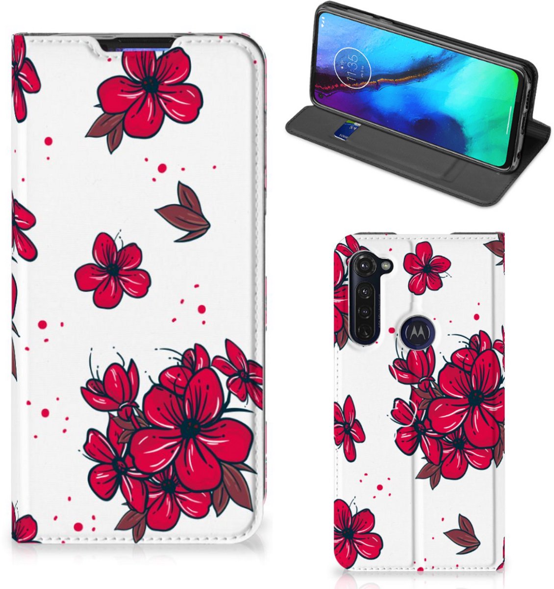 Motorola Moto G Pro Smart Cover Blossom Red