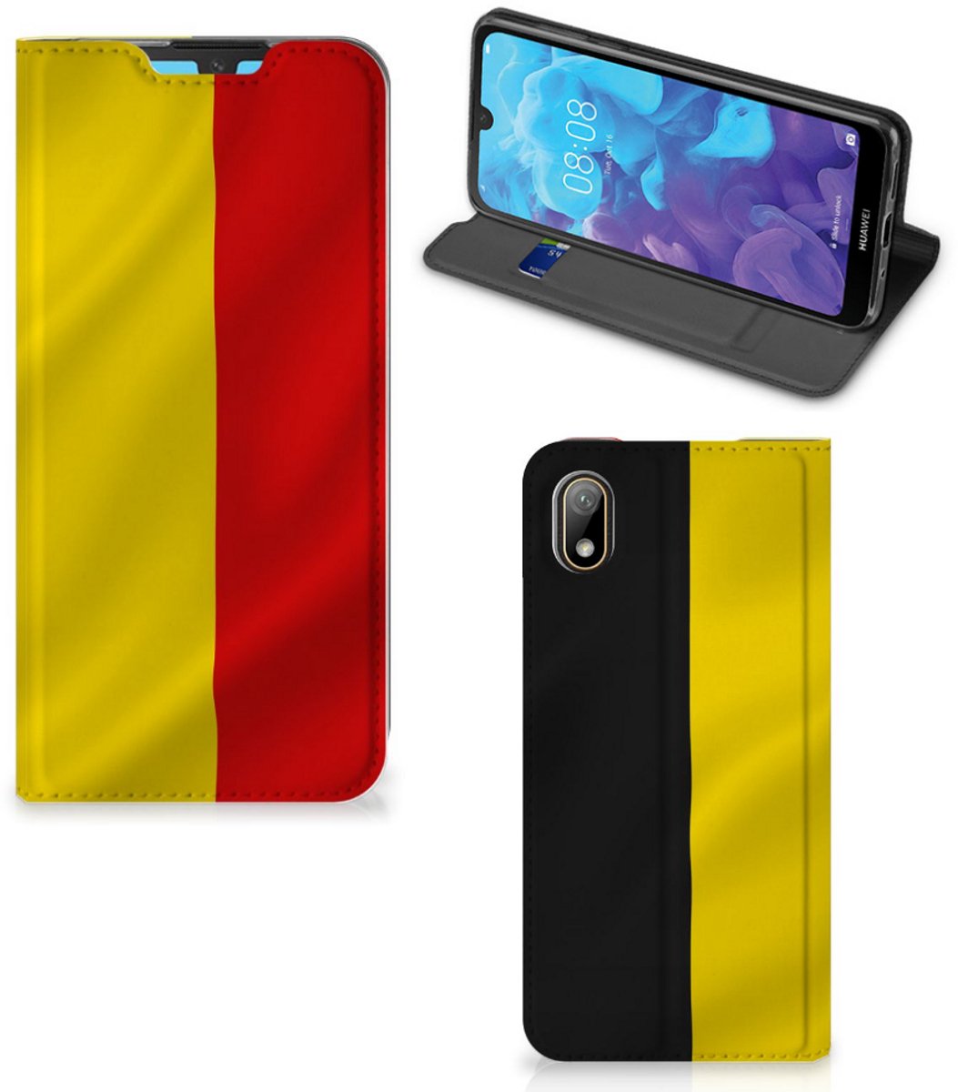 Huawei Y5 (2019) Standcase Belgische Vlag
