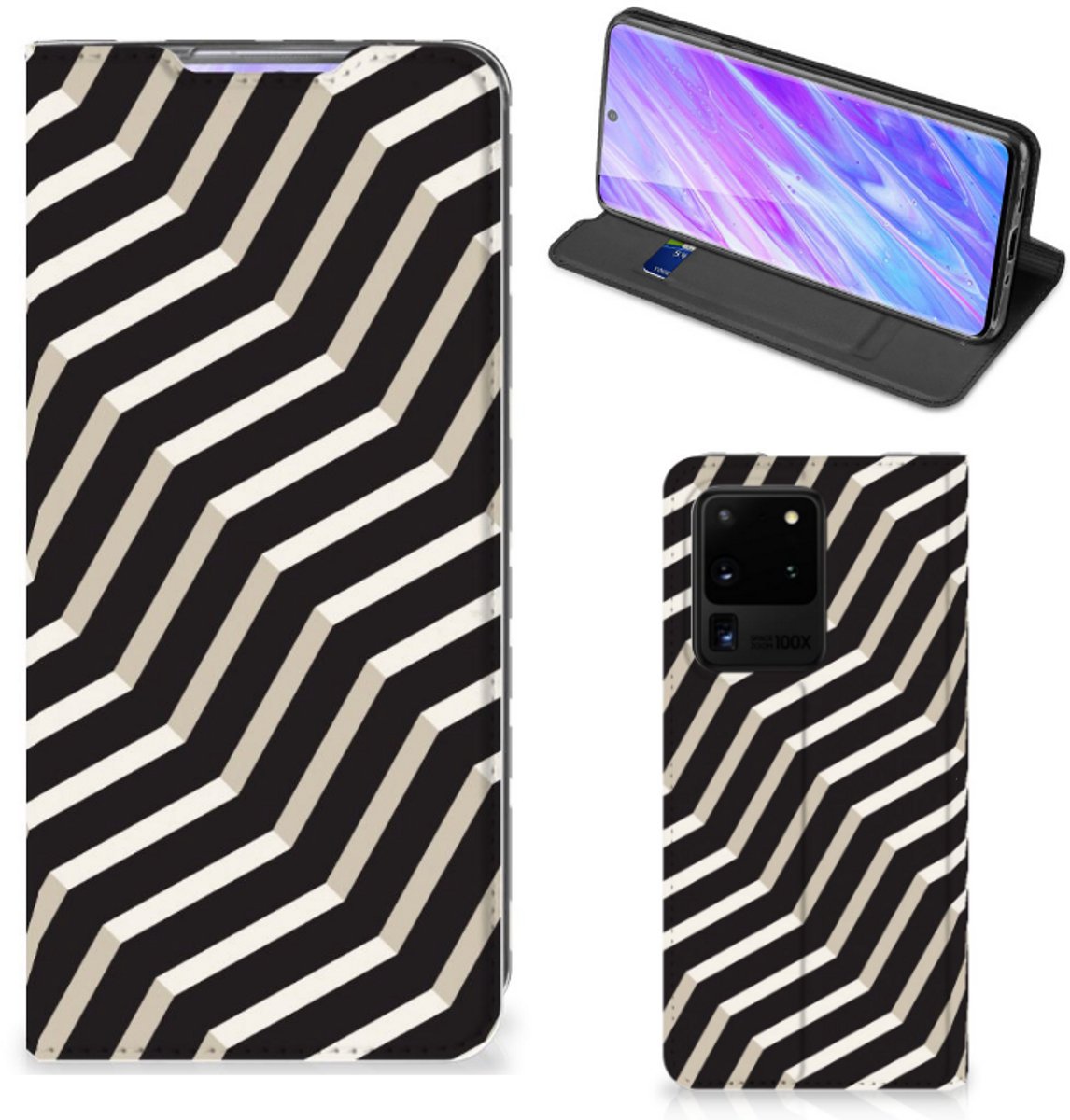 Samsung Galaxy S20 Ultra Stand Case Illusion