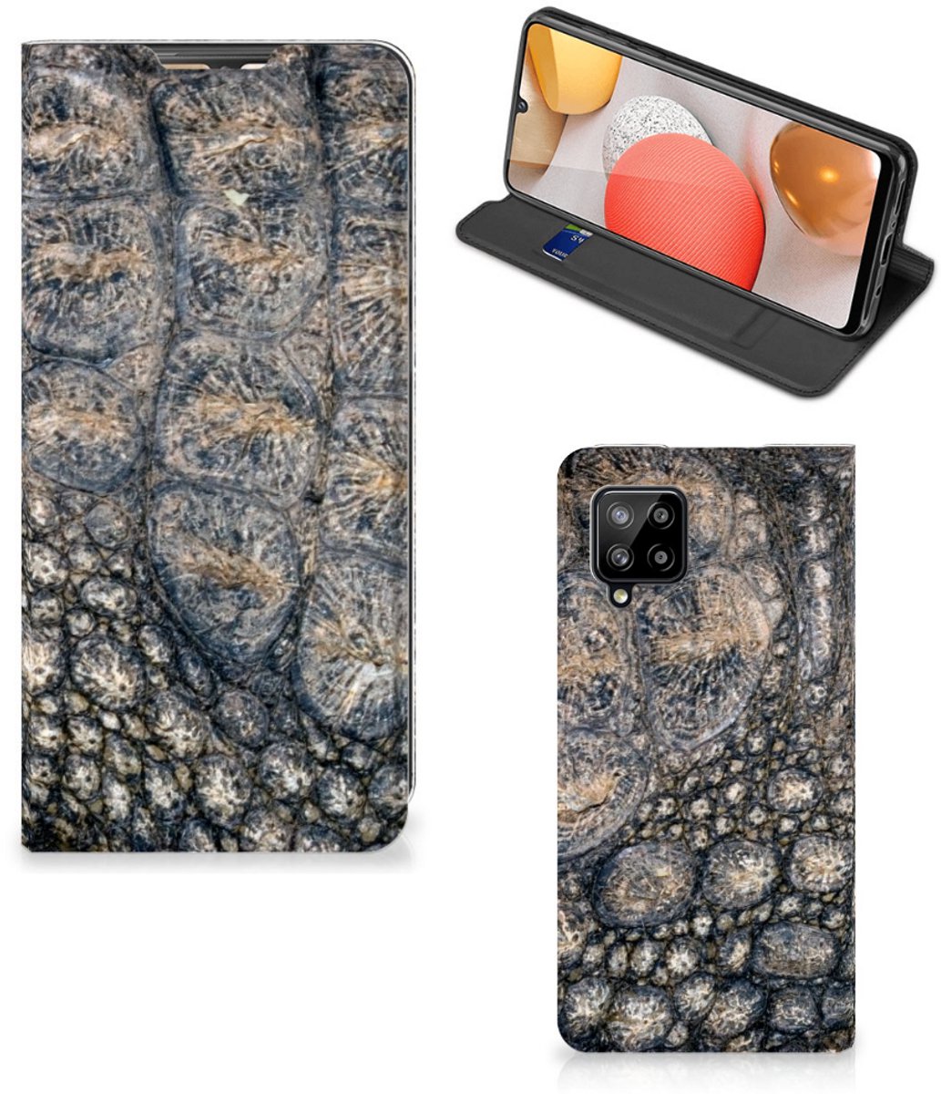 Samsung Galaxy A42 Hoesje maken Krokodillenprint