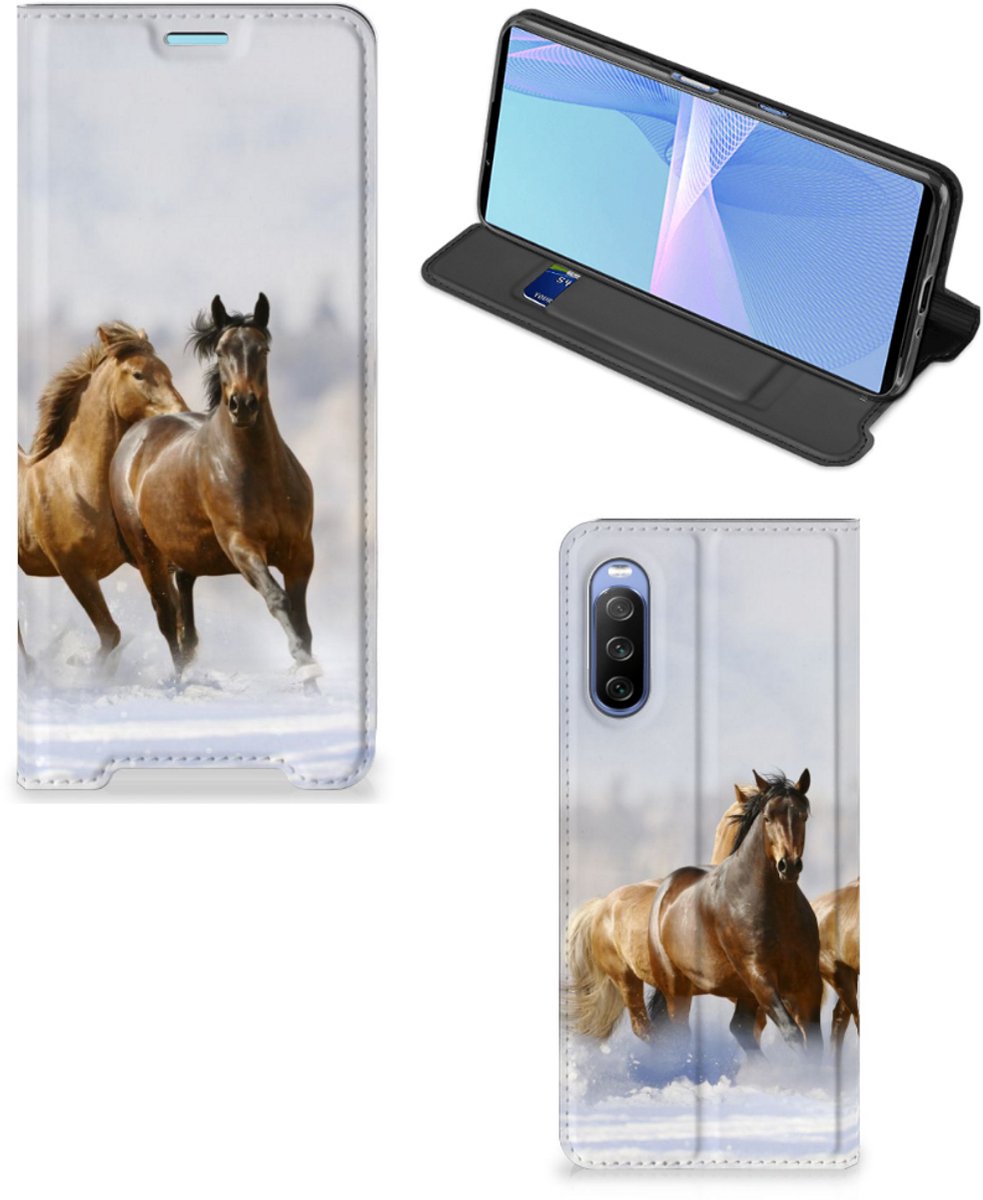 Sony Xperia 10 III Hoesje maken Paarden