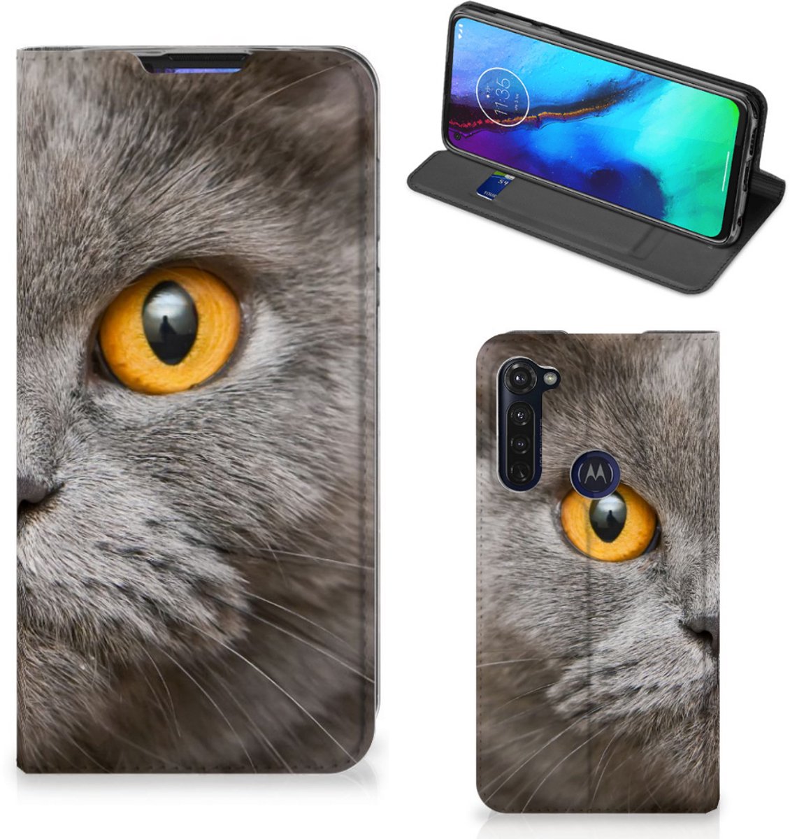 Hoesje maken Motorola Moto G Pro Britse Korthaar