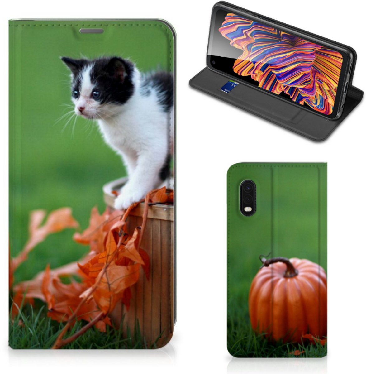 Samsung Xcover Pro Hoesje maken Kitten