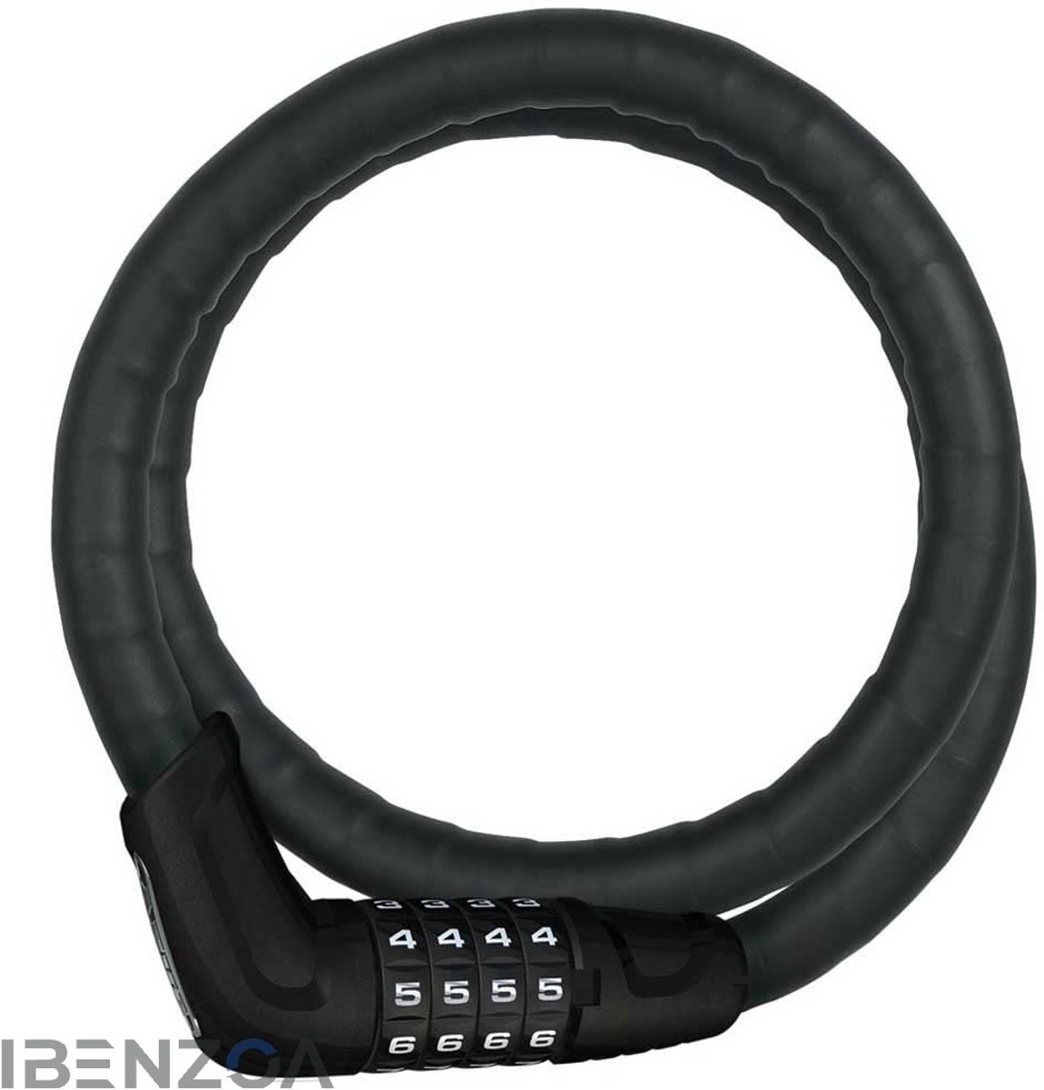 Fietsslot - Insteekkabel - 85 cm - Zwart - Staal