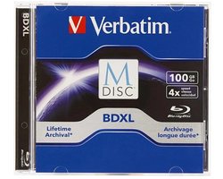 M-DISC BD-R 4x 100GB 5P JC Printable 43834