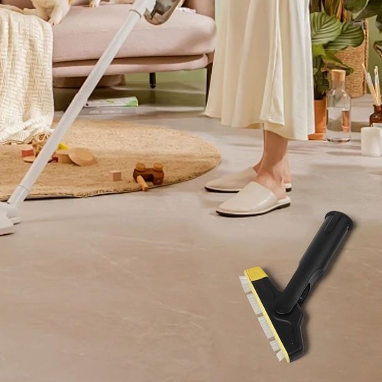 Voegenborstel Set - Stoomreiniger Borstel - Hygiënisch Reinigen - Flexibel Gewricht - 25 x 12 x 5 cm - Afbeelding — afbeelding 3