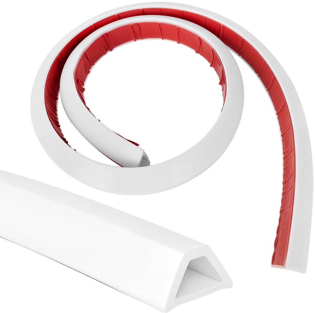 MTTproducts- Randbescherming Zelfklevend - Drempelstrip Douche - Waterdicht - Schimmelbestendig - Flexibel - 200 cm