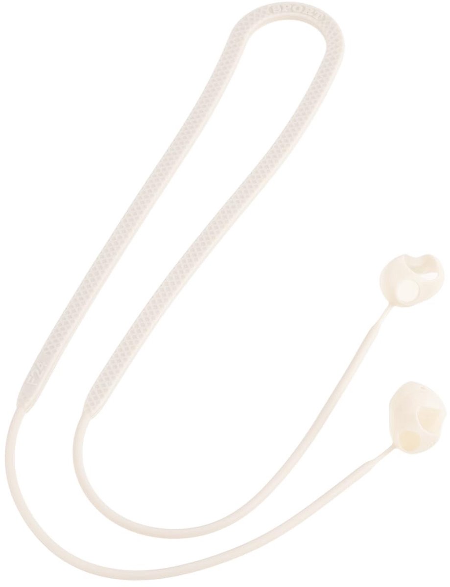 MTTproducts - Witte Siliconen Lanyard voor Sony WF-1000XM5 Oordopjes - Antislip en Comfortabel
