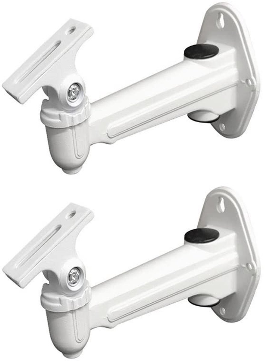 MTTproducts - 2 Stuks Universele Aluminium Verstelbare Camera Beugel met 360 Graden Draaiing