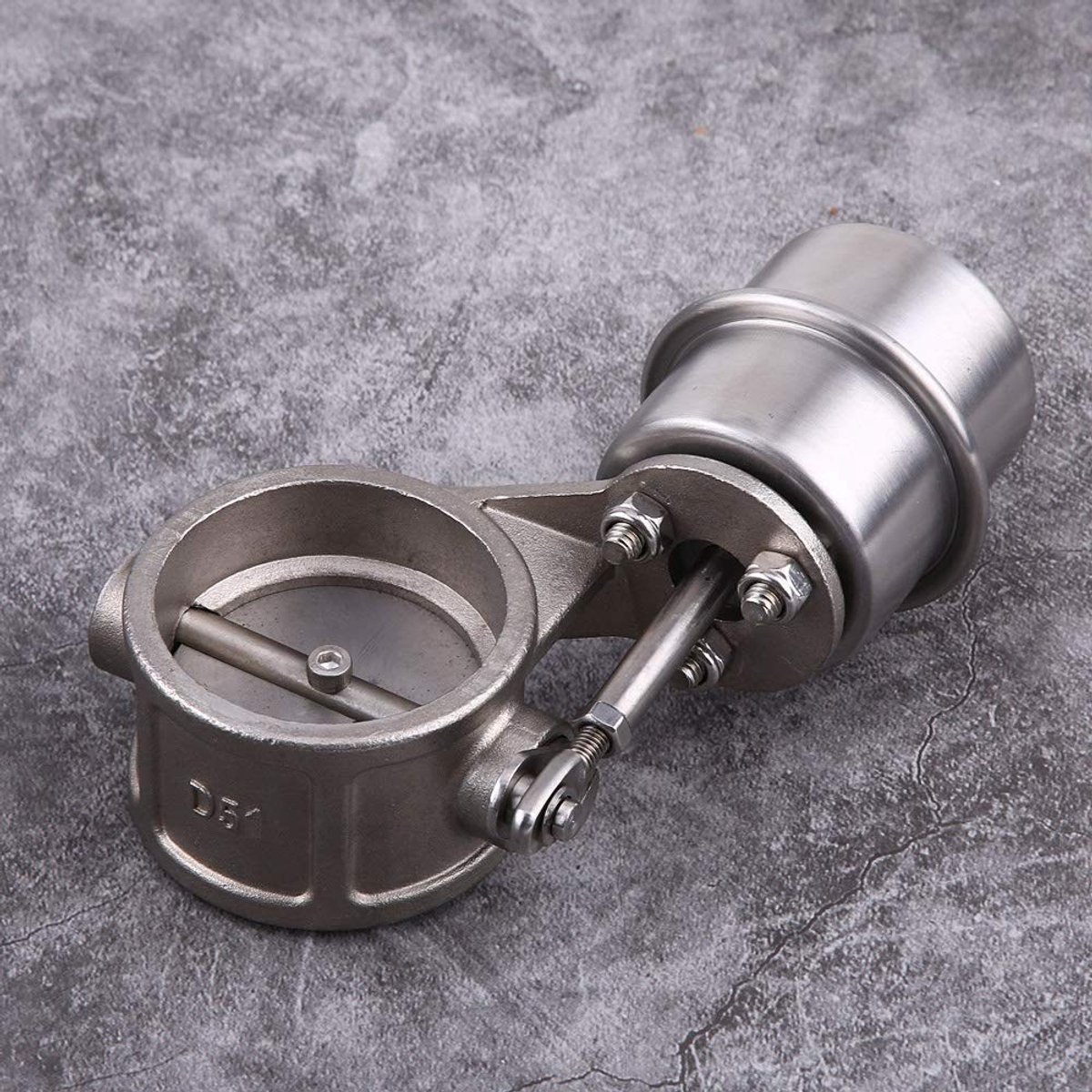MTTproducts- Uitlaatklep 2 Inch - Vacuüm geactiveerd - Roestvrij staal - Uitlaatklem - Schokbestendig - Betrouwbare kwaliteit