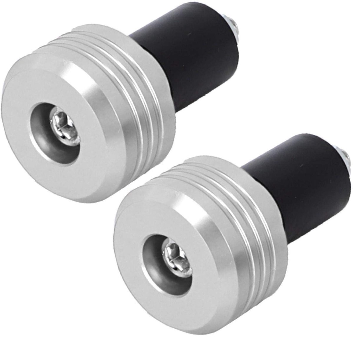 MTTproducts- Stuuruiteinden Aluminium - Motorfiets Accessoires - Eindkappen - Motorschuiver - 2 Stuks - Geschikt voor 22 mm Stuur - Stuurgrips
