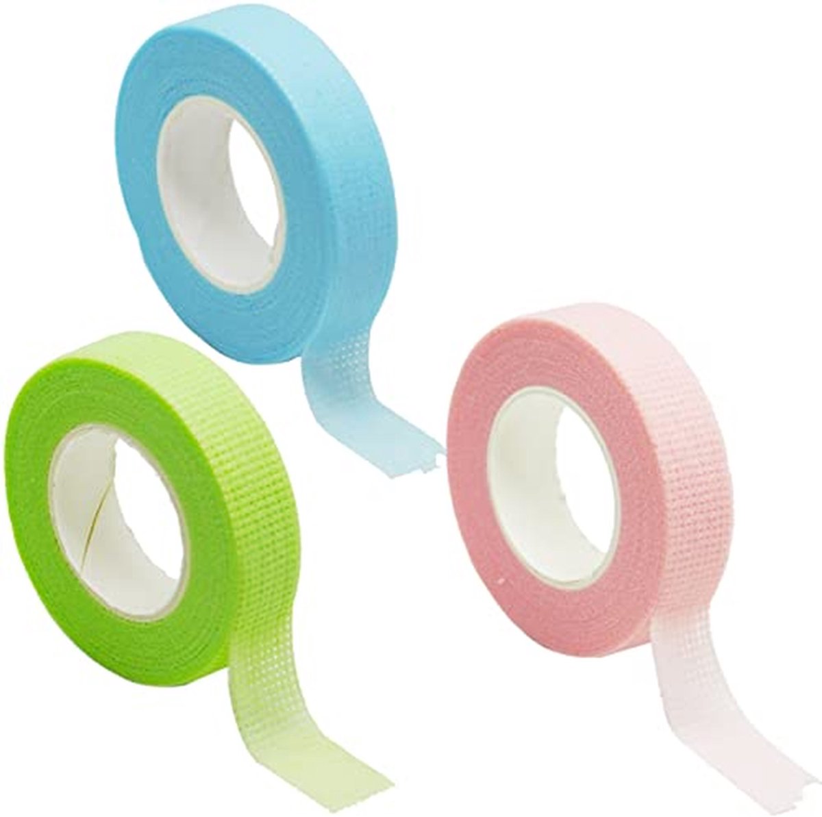 3 Rollen Zelfklevende Wimper Tape - Ademend Micropore Stof voor Wimper Extensions