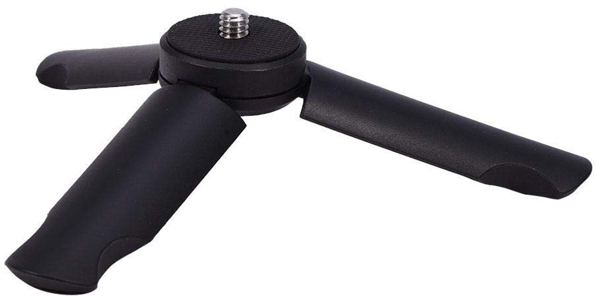 Cosensi- Statief Draagbaar - Opvouwbaar - Antislip - Voor Smartphone/Camara - Hoogte 8 cm - 1/4 Inch Schroef - Camera Statief