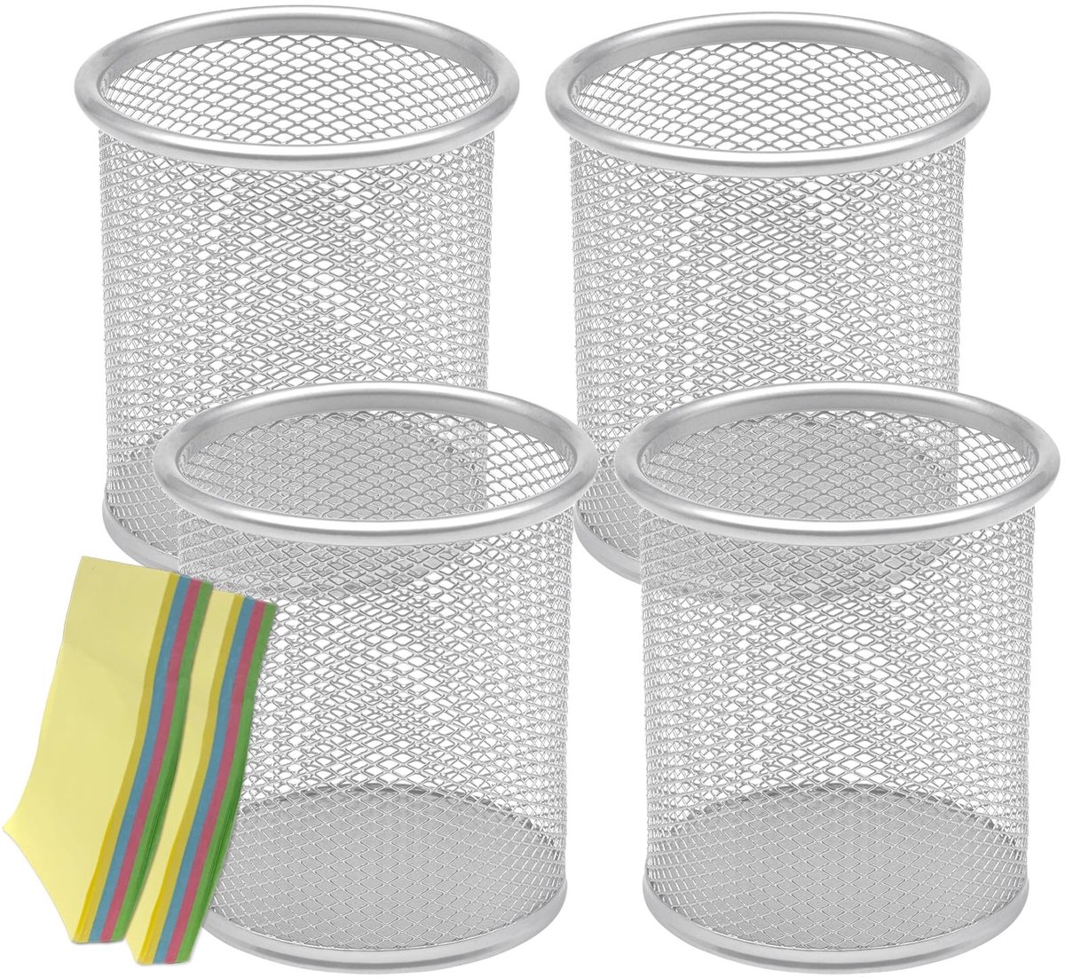 Cosensi- Pennenhouder Grote Capaciteit - Bureau Organizer - Mesh - Desk Organizer - Pennenbakje - Metalen Raster - Netjes en Georganiseerd - Bureauorganizer