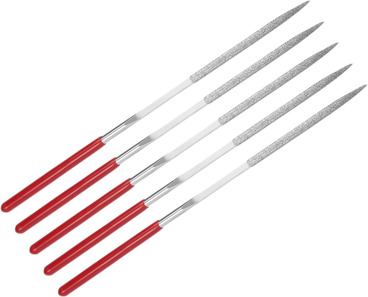 Naaldvijl - Diamantvijl - Metaal Slijpen - 150 Grit - 140 mm - Zilver