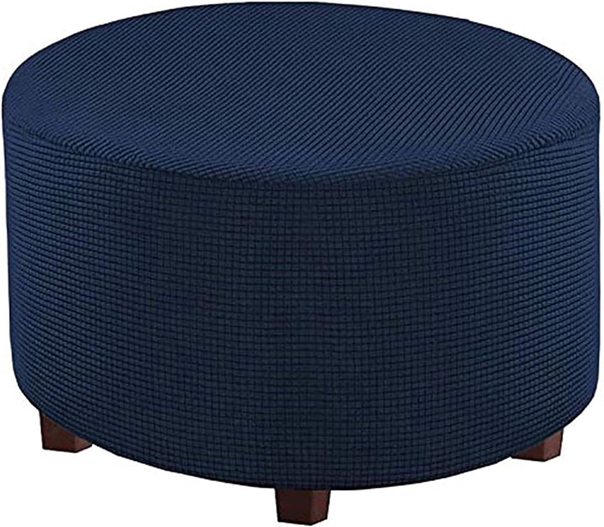 Poef Hoezen - Voetenbank Beschermer - Woonkamer Decoratie - Hoogwaardig Fluweel - 45-50CM - E
