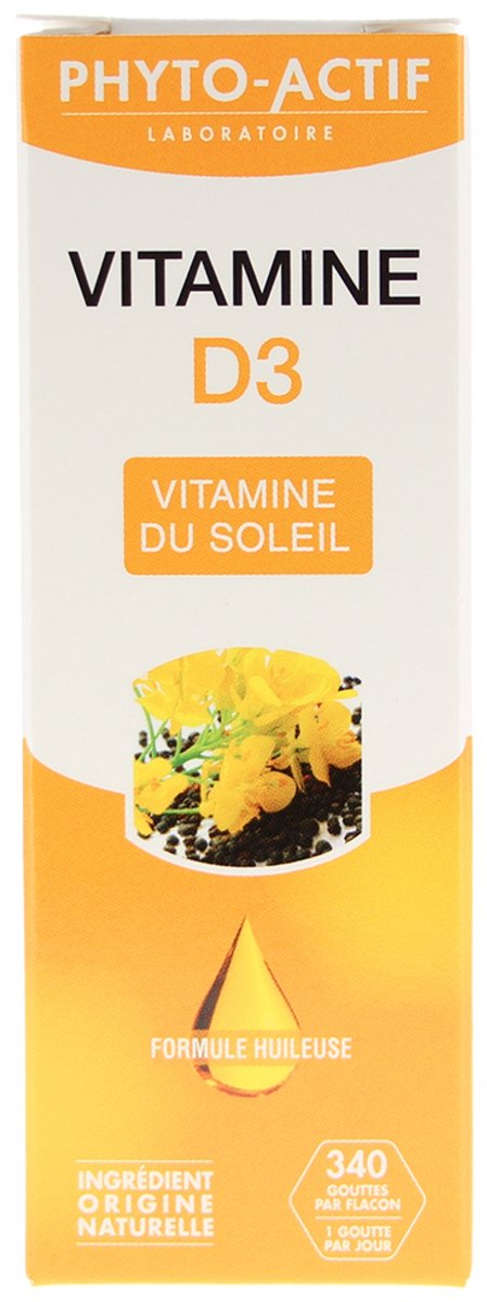 Phyto-Actif Vitamine D3 Zonvitamine 10 ml