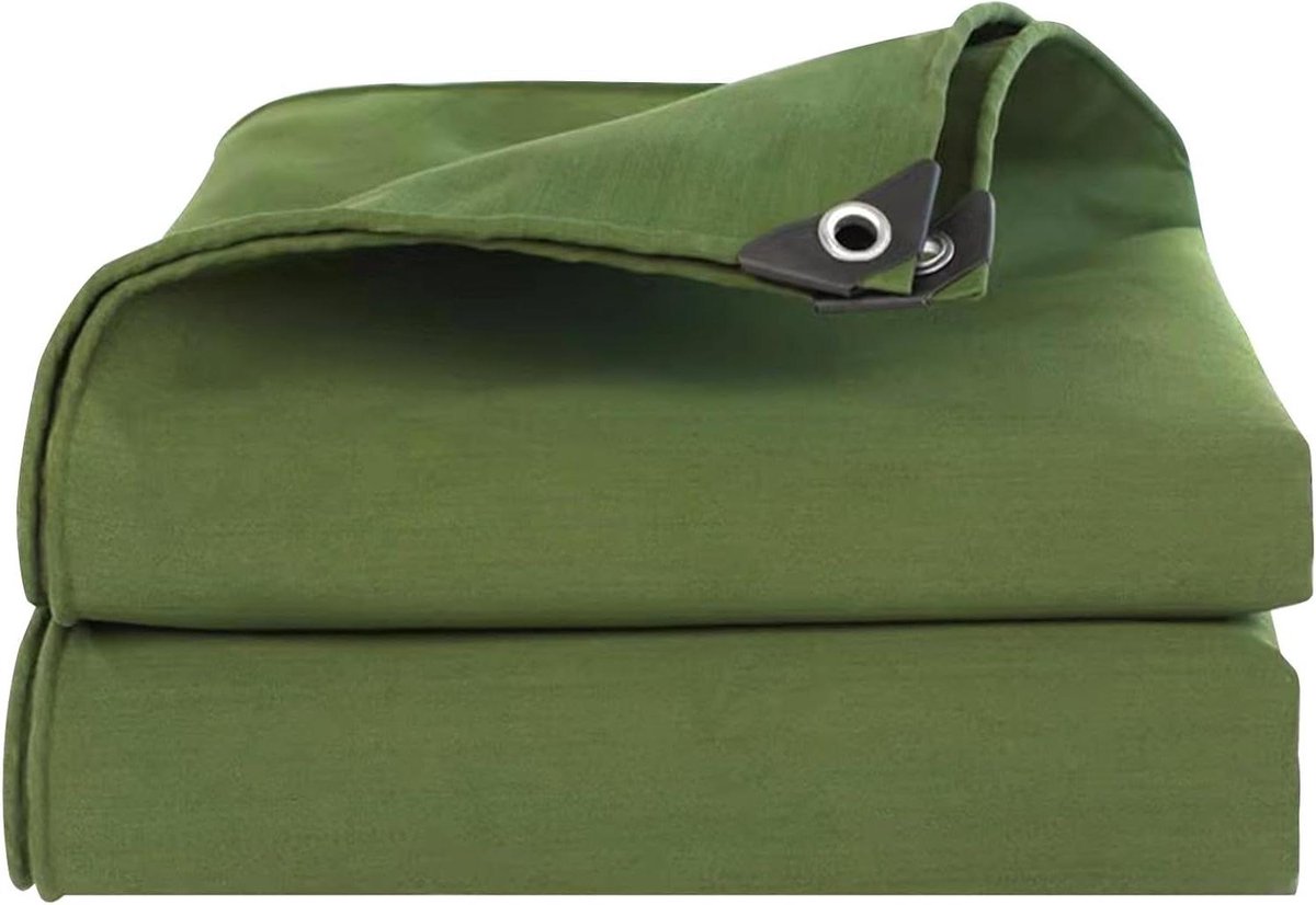 Afdekzeil - Waterdicht doek - Bescherming buiten - Versterkte randen - 2x3 meter - Groen