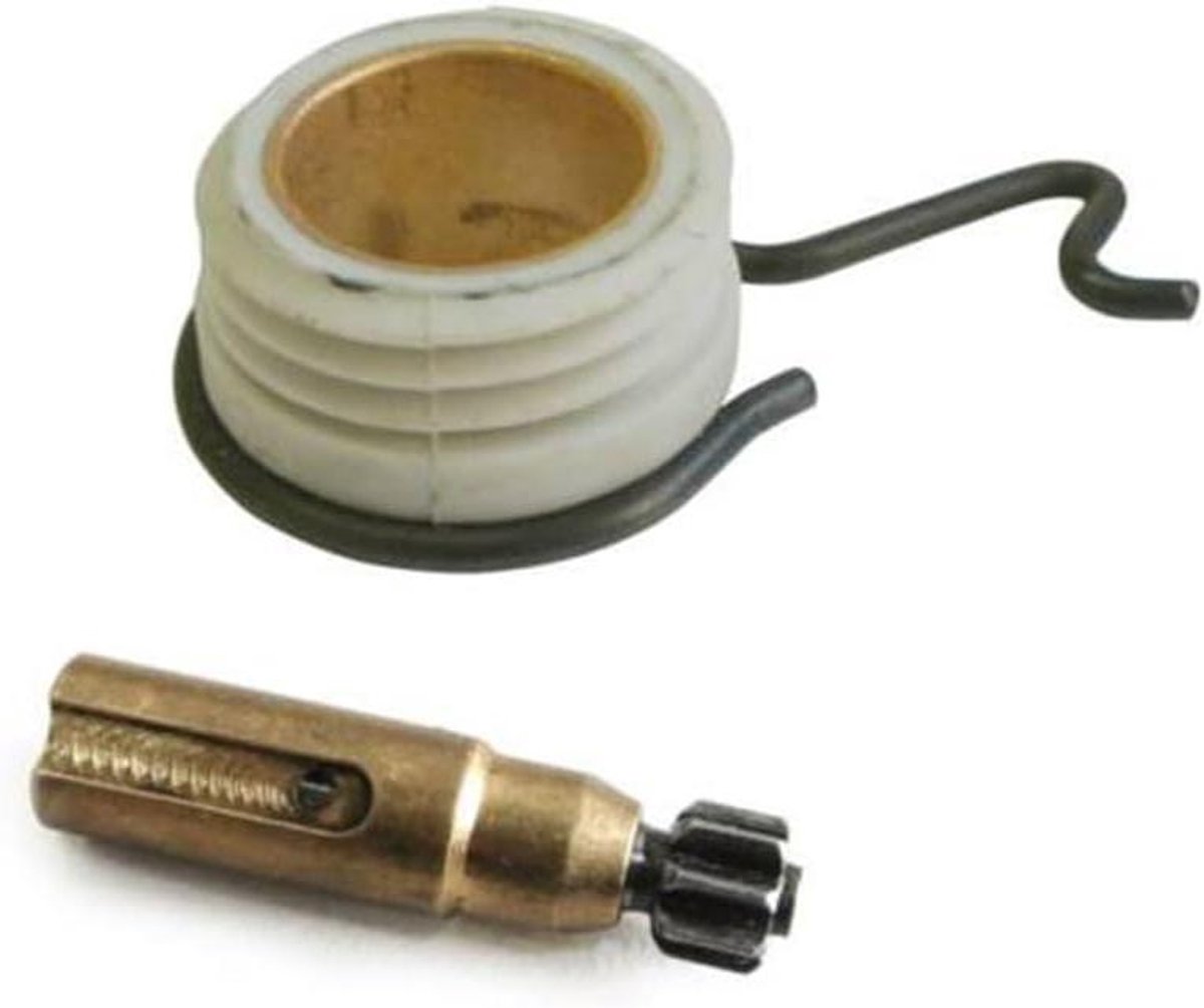 Oliepomp olieman en wormassemblage voor kettingzagen, compatibel met Stihl 017/018/MS170/MS180 en M-serie modellen 021/023/025/M10/M30/M50, reserveonderdeel voor elektrische apparatuur