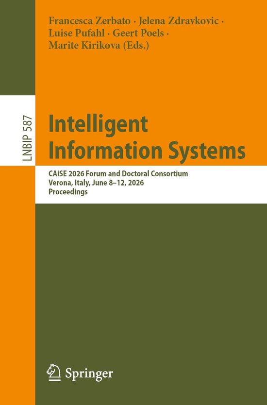 Springer Nature Proceedings Computer Science - Intelligent I ... - cover