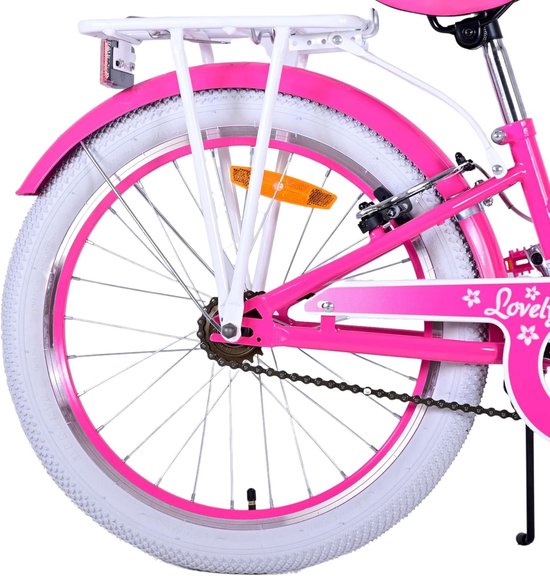 Meisjesfiets 20 inch Roze zonder Versnellingen — afbeelding 2