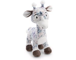 NICI 62419 Winny Winterfur Girafe en peluche 27 cm Debout Animal en peluche douce bleue Peluche mignonne pour câliner et jouer, Excellente idée cadeau pour enfants et adultes