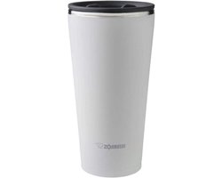 Zojirushi SX-FSE45WA Stainless Vacuum Insulated Cup, 15 oz, White