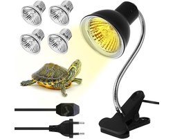 E27 Terrarium Warmtelamp voor Reptielen en Amfibieën met Wisselbare Fittingen