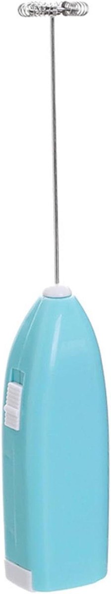 Elektrische Melkopschuimer - Eierklopper Drinkmixer - Koffie Maken - Krachtig Roervermogen - 36x24x10cm - Blauw