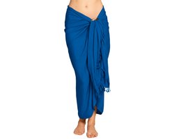 PANASIAM Sarong Unicolor - Wikkeljurk, Lunghi, Heupdoek, Pareo, Sjaal, Halsdoek