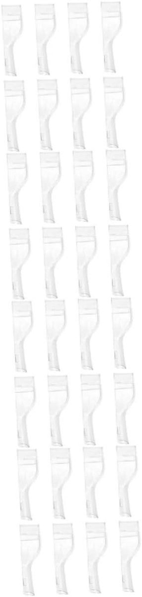 Beschermhoesjes Tandenborstelkopjes - Kapjes Opzetborstels - Hygiënisch Opbergen - Voorkomt Vervuiling - 32 Stuks - Transparant
