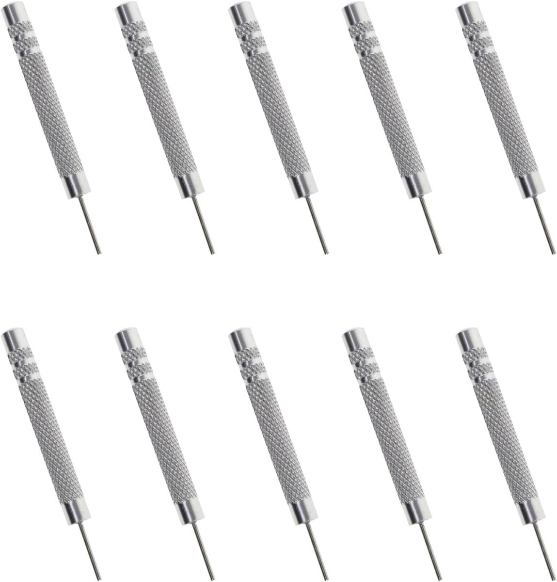 Set van 10 Metalen Horlogeband Verwijdertools, Herbruikbaar, Voor het Vervangen van Horlogebanden en Accessoires