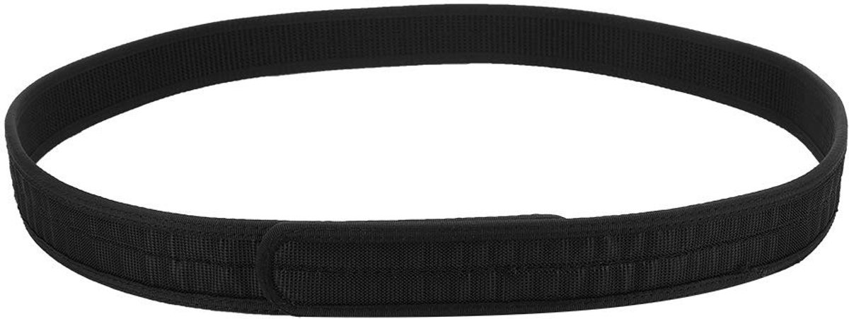 Dailygoody - Binnenste riem - Nylon riem - Lichtgewicht en compact - Zwart - Klittenbandsluiting - Perfect voor outdoor activiteiten - 130 cm (XXL)