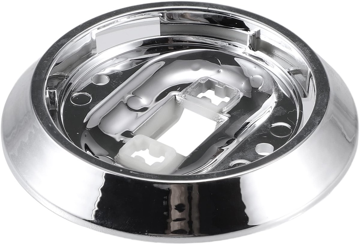 Dailygoody - OmGoods - Dailygoody - Auto Dome Light Lens - Interieur Lens Afdekking - Zilverkleurig - Duurzaam Plastic - Geschikt voor Chevy Camaro