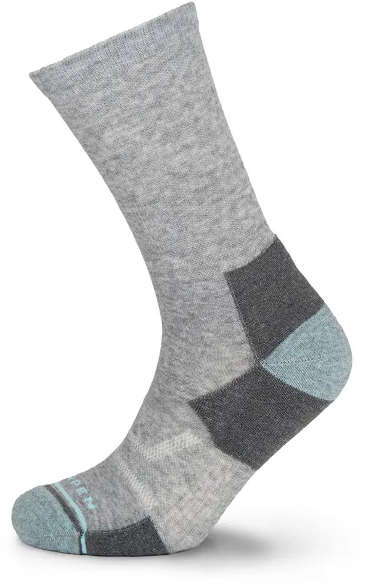 Merino Sokken Dames Lorpen Hike Light Grijs