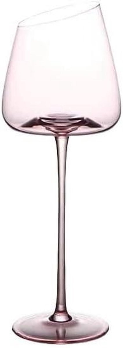 Transparante wijnglazen - Elegante glazen - Wijn proeven - Brede kelk ontwerp - 500 ml - Helder