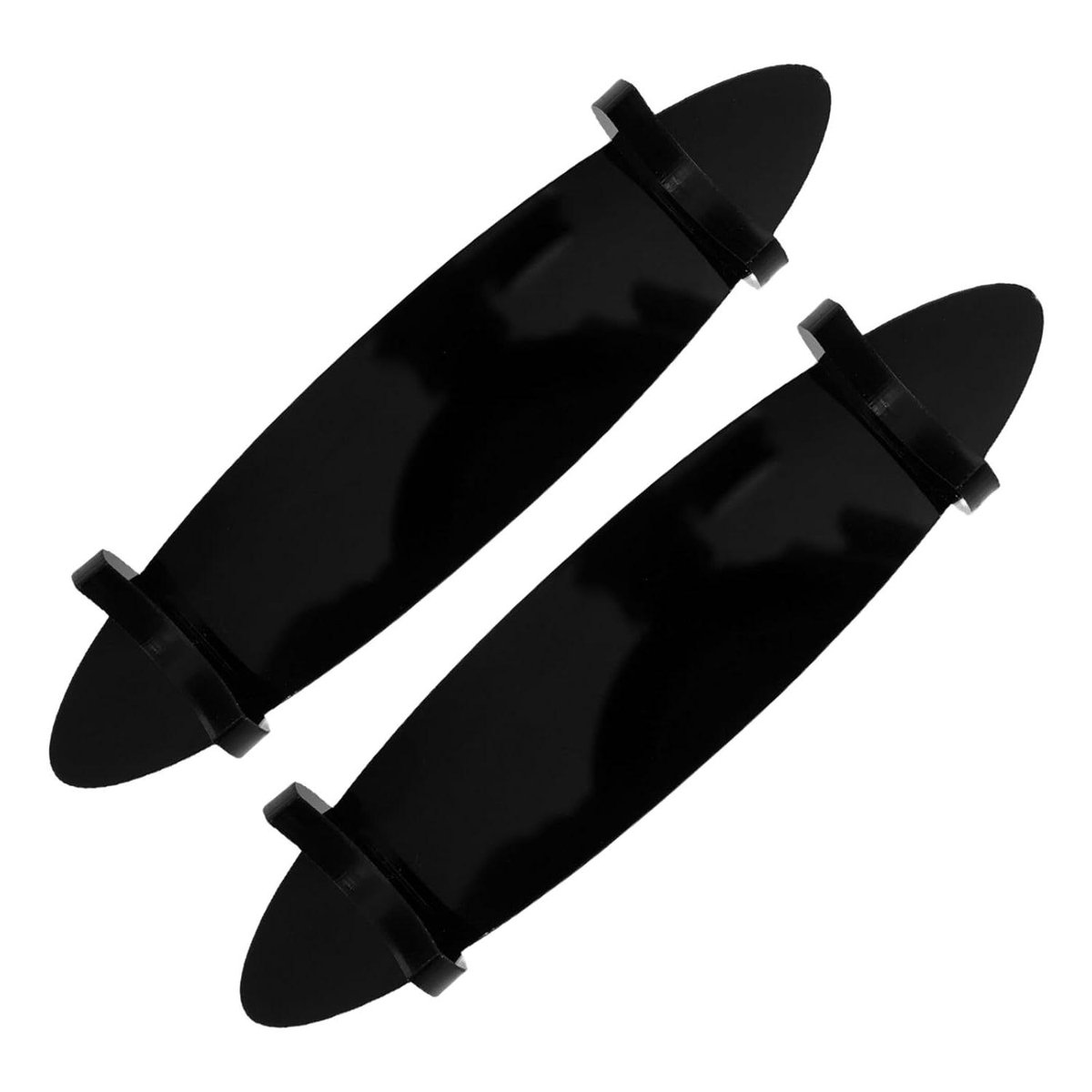 Fluitstandaard Set - Instrumentenhouder - Muziek Opbergen - Compact Ontwerp - 2 Stuks - Zwart