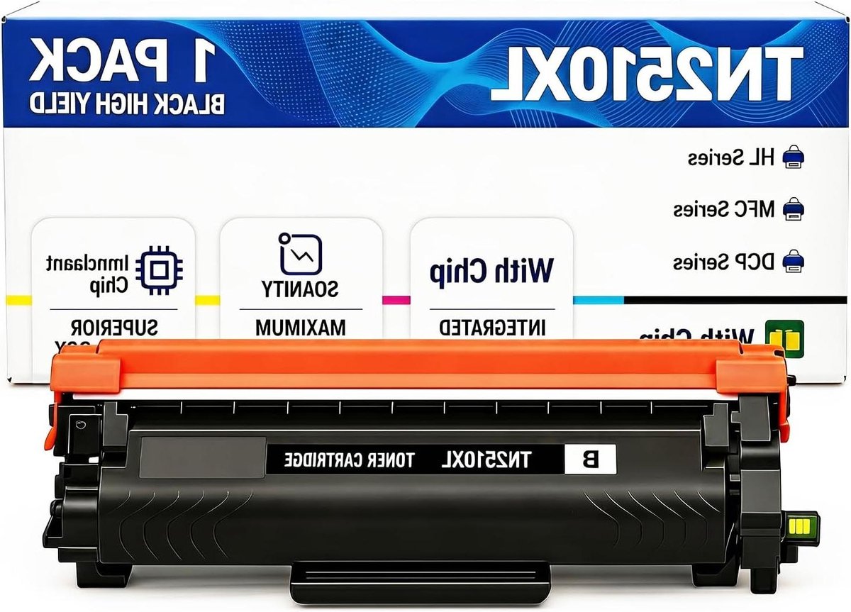 Toner Cartridge - Zwarte Toner - Documenten Printen - Hoge Paginaopbrengst - 3000 Pagina's - Zwart