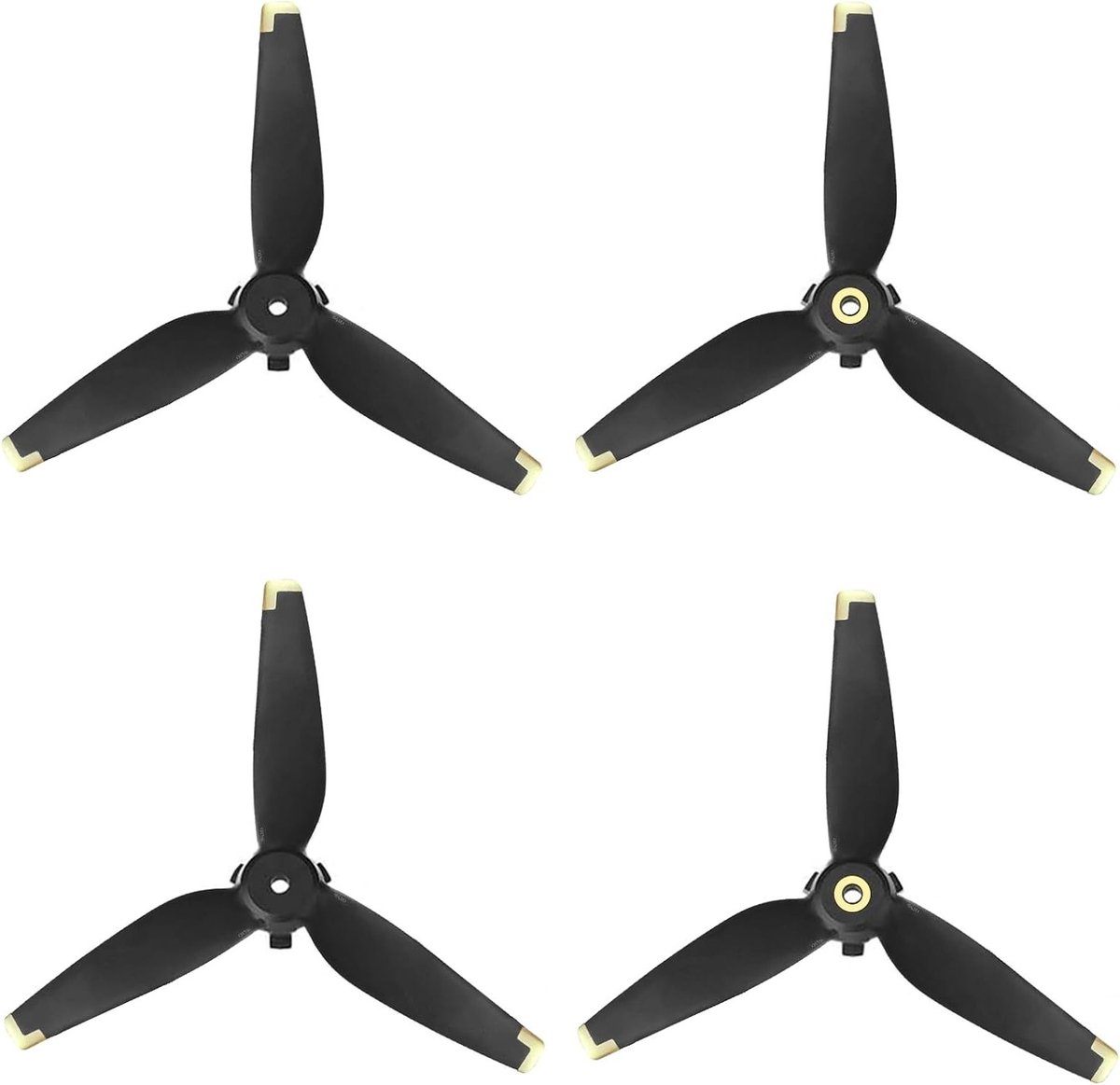 FPV propellers 5328S - opvouwbaar - goud - lage geluidsproductie en stabiele vlucht - ShopVlot