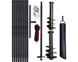 Grondboor - Bronboor boor - Gaten boren - Innovatieve zuiger - 10 meter - Niet gecoat