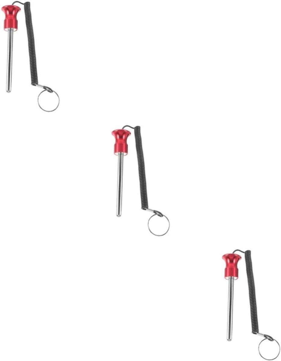BESPORTBLE 3 Stuks Fitness Pulley Accessoires Gewichtstapelbeugel Voor Gym Pin Laadpin Gewichtstapel Rack Plaatstandaard